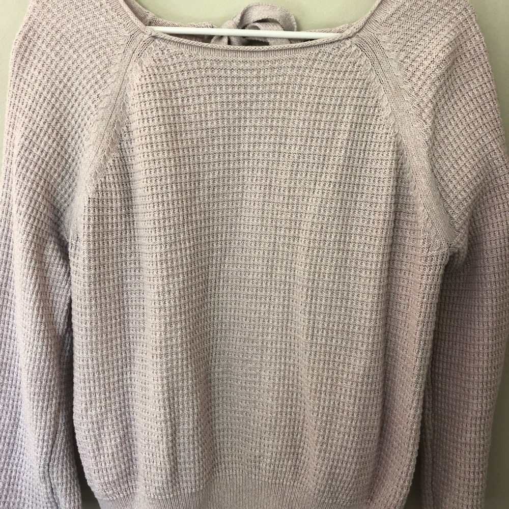Pink sweater